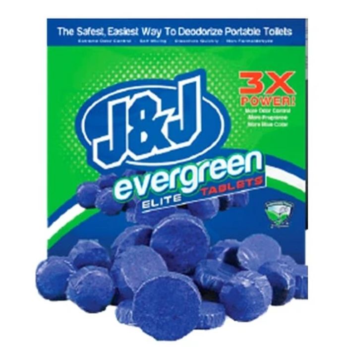 Tableta Evergreen para Baño Químico (55 Unidades)